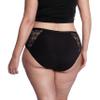 Thinx Ultra-Soft Period Underwear, Hi-Waist Leakproof Underwear for Women, Holds Up to 12 Regular Tampons, Period Panties, Reusable, Comfortable, & Flexible, Spicy with Lace, 2X view 3