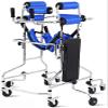 120kg/260lbs Rollator Walker with 8 Round Wheels,Support Walking Frame with Height Width Adjustment, Walker for Disabled Adults/Kids Rehabilitation Training view 1