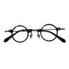 BETSION Blue Light Blocking Glasses Computer Game Vintage Small Round Acetate Eyeglasses Frames (Leopard, 5, Diopters) view 3