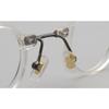 BETSION Blue Light Blocking Glasses Computer Game Vintage Small Round Acetate Eyeglasses Frames (Crystal, 4.5, Diopters) view 4