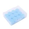 12Pcs Silicone Ear Plugs Surfings Earplugs Suitable for Swimming Travel Reusable Earplugs for Noise Cancelling Reusable Silicone Ear Plugs