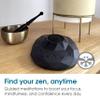 Zenimal Teen and Adult Meditation Audio Player - Patented Screen-Free Mindfulness Device with 9 Audio Meditations and 60 Minutes of Soothing Sounds and Music, Onyx view 3