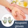 Acupressures Reflexology Gloves | Adults Comfortable Portable Acupressures Reflexology Glove,Acupressu-re Reflexology Gloves,Point Massager Tools Acupressures Reflexology Glove For Office Travel Home view 4