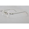BETSION Blue Light Blocking Glasses Computer Game Vintage Small Round Acetate Eyeglasses Frames (Crystal, 2.75, Diopters) view 3
