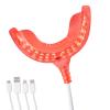 Red Light Therapy for Gums, Toothache Relief, 32 LED Periodontal Light, Bleeding Gums, Gum Health Red Light, with adapters for USB/C, iPhone, and Android from (White) view 1