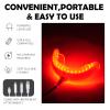 Red Light Therapy for Gums, Toothache Relief, 32 LED Periodontal Light, Bleeding Gums, Gum Health Red Light, with adapters for USB/C, iPhone, and Android from (White) view 2