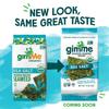 gimMe - Sea Salt - Organic Roasted Seaweed Sheets - Keto, Vegan, Gluten Free - Great Source of Iodine & Omega 3s - Healthy On-The-Go Snack for Kids Adults 4 Count (Pack of 2) view 2