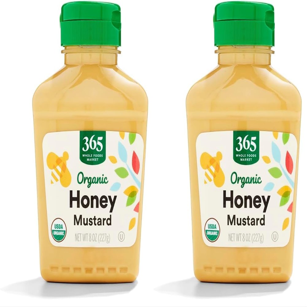 365 by Whole Foods Market, Organic Honey Mustard, 8 Ounce (Pack of 2)