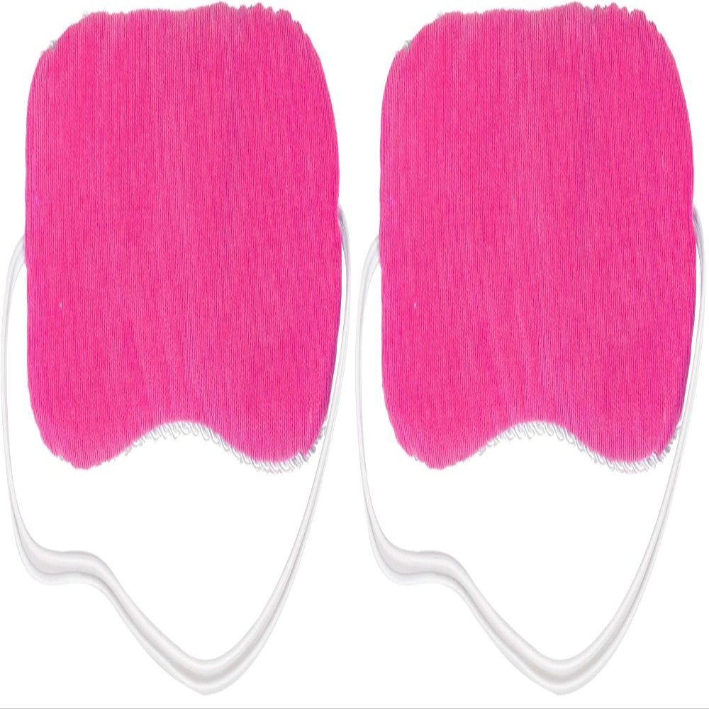 Bed Buddy Aromatherapy Eye Mask with Warm and Cold Therapy for Stress Relief - Microwave-Safe Eye Pillow & Sleep Mask, Pink, Lavender & Rose Scented (Pack of 2)