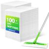 UNIMADE Dry Sweeping Cloths, 100 Count Mop Refill Compatible with Swiffer Sweeper - Disposable Duster Refills Mops for Cleaning Hardwood Floor Dust view 1