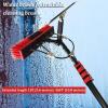 3.6-11M Solar Panel Cleaning Brush Squeegee with Inline Water Filter System,Water Fed Pole Kit with Telescopic Pole,Window Squeegee Kit Photovoltaic Solar Panel Glass Window Roof ( Size : 36FT/11M ) view 3