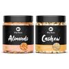 Elly Nuts Dry Fruits Combo Pack of 500 gms California Almond, 250 gms & Cashew Nuts| Kaju, 250 gms Dry Fruits Combo [ Jar Pack] view 1