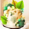 JeVenis Sage Green Cake Decoration Oliver Green Cake Topper Baby Shower Cake Decoration for Wedding Bridal Shower Birthday view 1