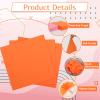 160 Pcs Pink And Orange Paper Napkins 5 * 5 Neon Napkins Orange Beverage Napkins Disposable Dessert Napkins Cocktail Luncheon Napkins For Bachelorette Party Wedding Birthday Dinner view 3