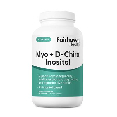 Fairhaven Health Myo & D-Chiro Inositol, 240 Capsules