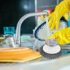 STOBAZA 1pcs Dish Brush with Handle, Kitchen Scrub Brushes for Cleaning, Dish Scrubber for Sink, Pots, Pans view 2