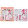 6 Pcs Baby Nail Hair Daily Care Kit Infant Kids Grooming Brush Comb and Manicure Set Hair Hoop view 2