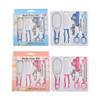 6 Pcs Baby Nail Hair Daily Care Kit Infant Kids Grooming Brush Comb and Manicure Set Hair Hoop view 3