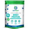 BioTrust Low Carb Lite, Low Calorie Protein Powder  Low Carb, Sugar Free, Low Sodium, Keto Protein Powder  20g Grass-Fed Whey Protein Isolate with Digestive Enzymes  Unflavored, 14 Servings view 1