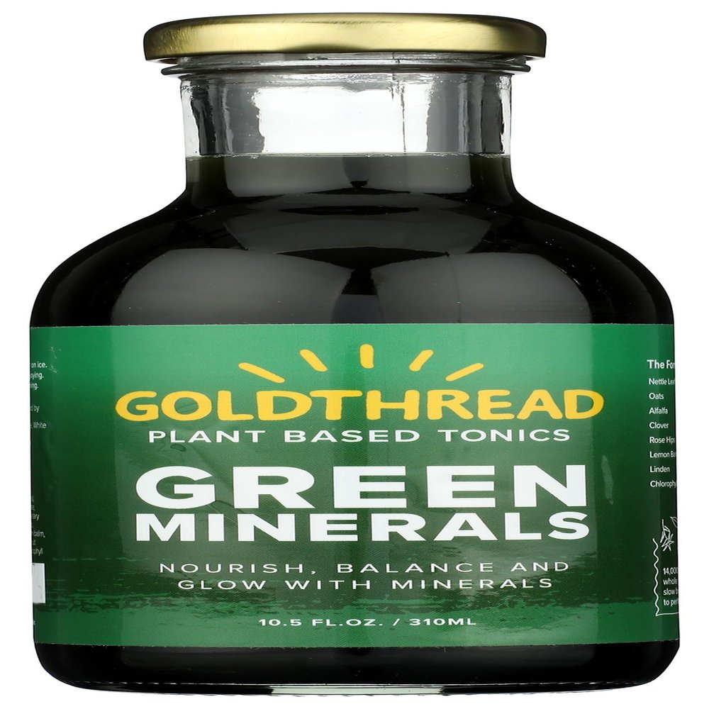 Goldthread Herbs Green Minerals Plant Based Tonic, 10.5 FZ
