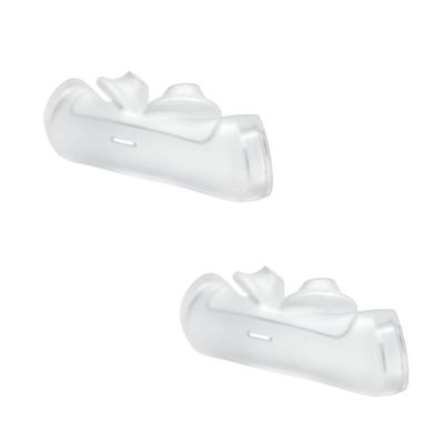 NineLife Basics Replacement Silicone Nasal Pillow for Dream-wear Size Medium (2 Pack), Clear