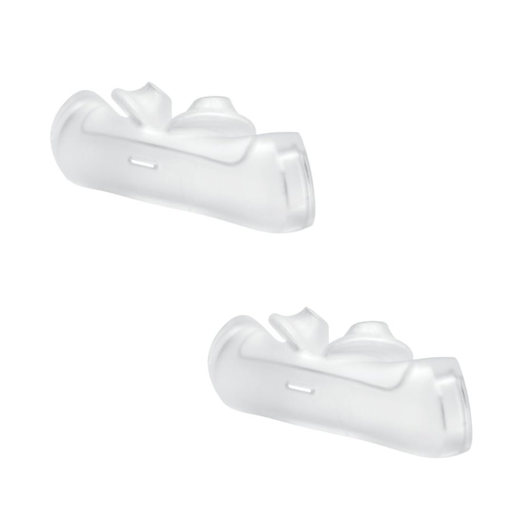 NineLife Basics Replacement Silicone Nasal Pillow for Dream-wear Size Medium (2 Pack), Clear