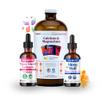 LIQUIDHEALTH Vegan Beauty Sleep Vitamin Supplement Bundle with Vegan Liquid Collagen + Biotin, Calcium Magnesium & Sleep Well Melatonin Drops for Hair/Skin/Nail Health & Relaxation - USA Made view 1