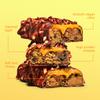 Misfits High Protein Bar, Peanut Butter Fudge, Non GMO, Plant Based Vegan Protein Bar, Low Sugar, High Fiber Snack view 3
