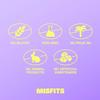 Misfits High Protein Bar, Caramel Fudge, Gluten Free, Non GMO, Plant Based Vegan Protein Bar, Low Sugar, High Fiber Snack view 3