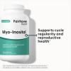 Fairhaven Health Myo-Inositol Supplement for Women and Men | Vitamin B8 2000mg | Vegan Inositol Powder Capsules | Gluten, Dairy and Soy Free | 240 Myo Inositol Capsules view 2