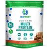 BioTrust Low Carb Protein Powder - Healthy Isolated Whey Protein Powder and Casein Blend from Grass-Fed, Pasture-Raised Cattle, Plus Digestive Enzymes - Salted Caramel, 14 Servings view 1