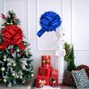BOXHOME Big Car Bow 18" Blue Large Gift Wrap Ribbon Pull Bows for Party, Birthday, Wedding Garlands & Swag, Fundraise, Decoration view 3