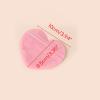 Jesscasday 100 Cellophane Cello Bag Heart Plastic Bags For Jewelry Packaging Valentines Day Sealing Cookie Bags Lock Pouch Cute Pink Heart Bags Multifunctional Packaging Bags Jewelry Storage And view 3