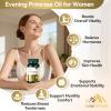 1500mg Evening Primrose Oil Capsules for Women | 240mg High GLA (16%) for Hormonal Balance & Skin Health (1 Bottle-120 Softgels-2mo Supply) Menopause Supplements | Non-GMO, Gluten-Free, Cold Pressed view 2