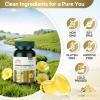 1500mg Evening Primrose Oil Capsules for Women | 240mg High GLA (16%) for Hormonal Balance & Skin Health (1 Bottle-120 Softgels-2mo Supply) Menopause Supplements | Non-GMO, Gluten-Free, Cold Pressed view 4