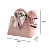 qczoyp Leather Gift Bags with Handles: 10 Pcs Party Favor Bags with Ribbon, Reusable Mini Gift Bags for Birthdays, Baby Shower,Weddings,Party Favor, Holiday Presents (Blue) view 3