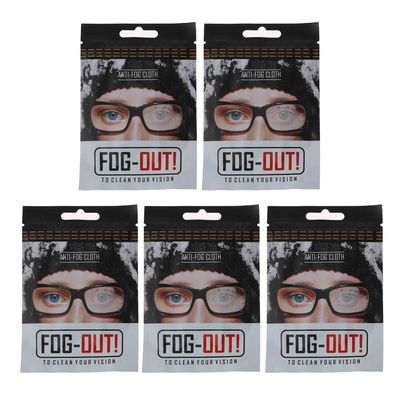 BEIDUOYANG 5Pcs Reusable Anti-Fog Wipes Glasses Pre-moistened Antifog Lens Cloth Defogger Eyeglass Wipe Prevent Fogging for Glasses Glasses Cloth Microfiber Cute