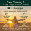 Adapt Naturals Luminous Mind Nootropic Brain Supplement with Ginkgo Biloba, Bacopa and Lions Mane | Memory, Focus, Mental Clarity and Elevated Mood Support | No Caffeine, Crash Free - 30 Days Supply view 4