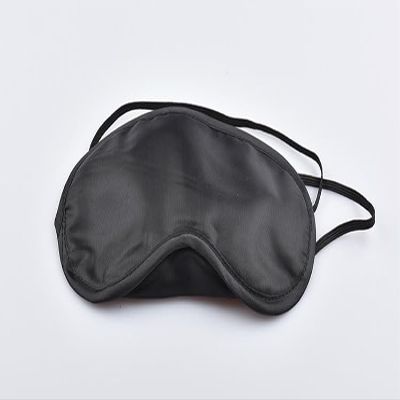 8 Pieces Sleep Mask Soft Blackout Eye Masks for SleepTravel, Nap, Meditation, Blindfold (Black Colors)