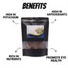Dry Fruits Premium Seedless Green Raisins Kishmish | Rich in Iron | Nutritious & Delicious Healthy Snack, Rich in Fiber, Iron, Calcium & Boosts Immunity - 250gm view 2