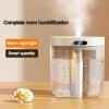 JHOTEC Humidifiers for Bedroom, Top Fill 1.5L Supersized Cool Mist Humidifier with Oil Diffuser and Nightlight, Quiet Ultrasonic Humidifiers for Home, Large Room, Baby Nursery and Plants (humidifier) view 2
