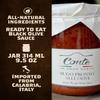 Conte Pasta Sauce from Calabria Italy - Perfect Topping to Any of Calabria Pasta, Rich and Hearty Sauce in a Jar, Perfect for Family Meals - 314ml (Sugo Pronto Alle Olive - Black Olive) view 2