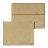 A1 Blank Grocer Brown Kraft Note Cards & Envelopes  Thick Flat Cards for Wedding and Birthday Invitations, Holiday Greetings, Postcards, All Occasions | 25 per Pack | NOT A Fold Over Card view 1