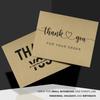 A1 Blank Grocer Brown Kraft Note Cards & Envelopes  Thick Flat Cards for Wedding and Birthday Invitations, Holiday Greetings, Postcards, All Occasions | 25 per Pack | NOT A Fold Over Card view 4