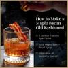 Proof Syrup - Old Fashioned Cocktail Mix - Made with Real Bitters & Cane Sugar - Maple Bacon - Fast, Easy, Delicious, Handcrafted Cocktail Syrup - 4oz view 4