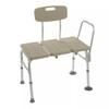 Cardinal Health Transfer Bench with Back, Aluminum, 18.5-22.5IN, 250LB view 2