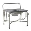 Cardinal Health Bariatric Drop Arm Patient Commode, Steel Powder Coat, 7QT Bucket, 21IN, 800LB view 3