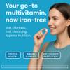 EZ Melts Multivitamin Without Iron - Daily Supplement with 18 Vitamins & Minerals - Contains Vitamin C, Folate, Biotin & More - Non-GMO & Vegan - Apple - 60 Dissolvable Tablets (30 Servings) view 2
