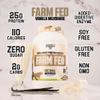 Axe & Sledge Farm Fed 100% Whey Protein Isolate | 25g Protein | Low Carb, Low Sugar, Gluten Free | Protein Powder for Men and Women | Keto | Made in The USA | 28 Servings, Vanilla Milkshake view 3