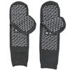 Double Tread Non-Skid XX-Large Comfort Safety Socks, Grey (Pack of 6) view 2